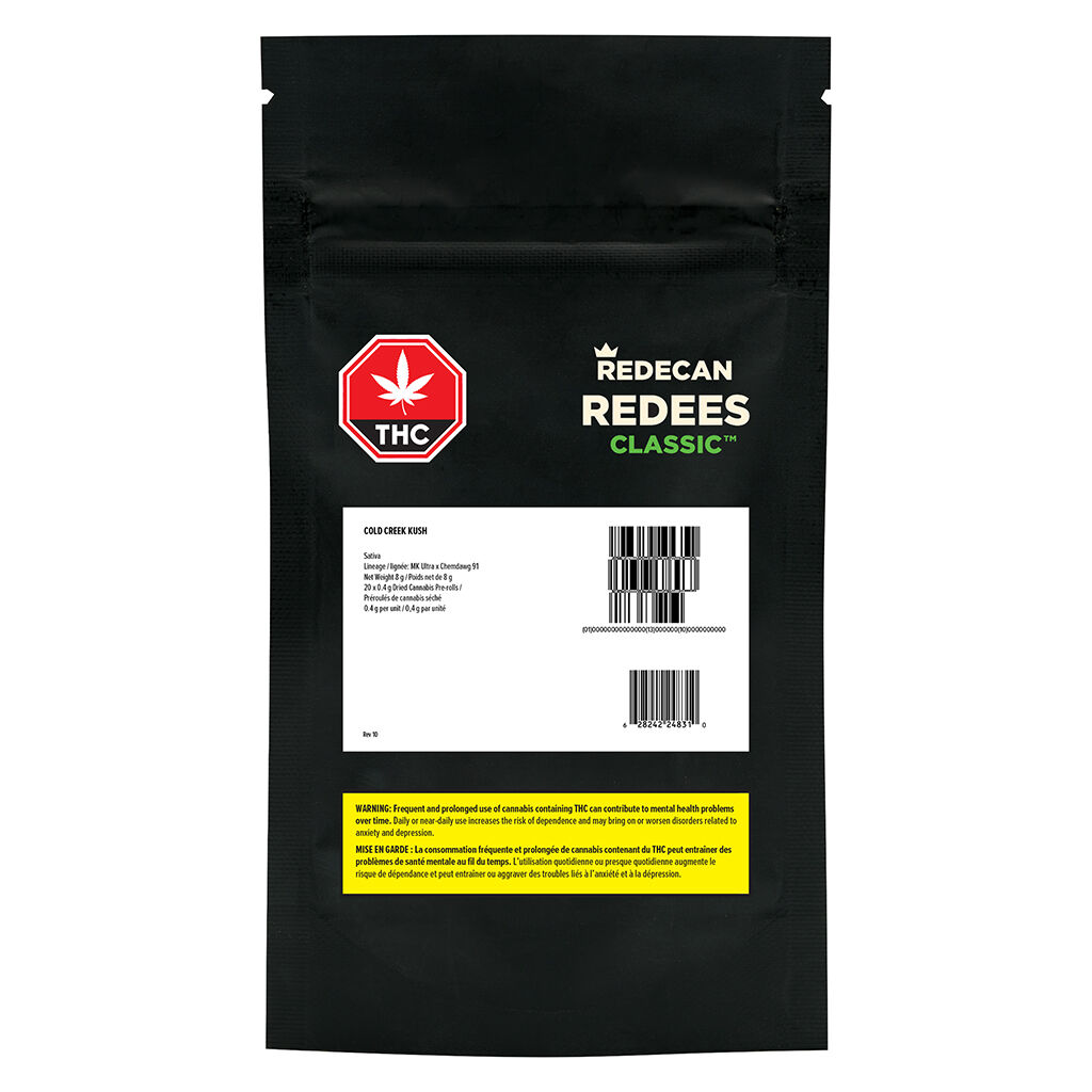 Cold Creek Kush Redees Pre-Roll