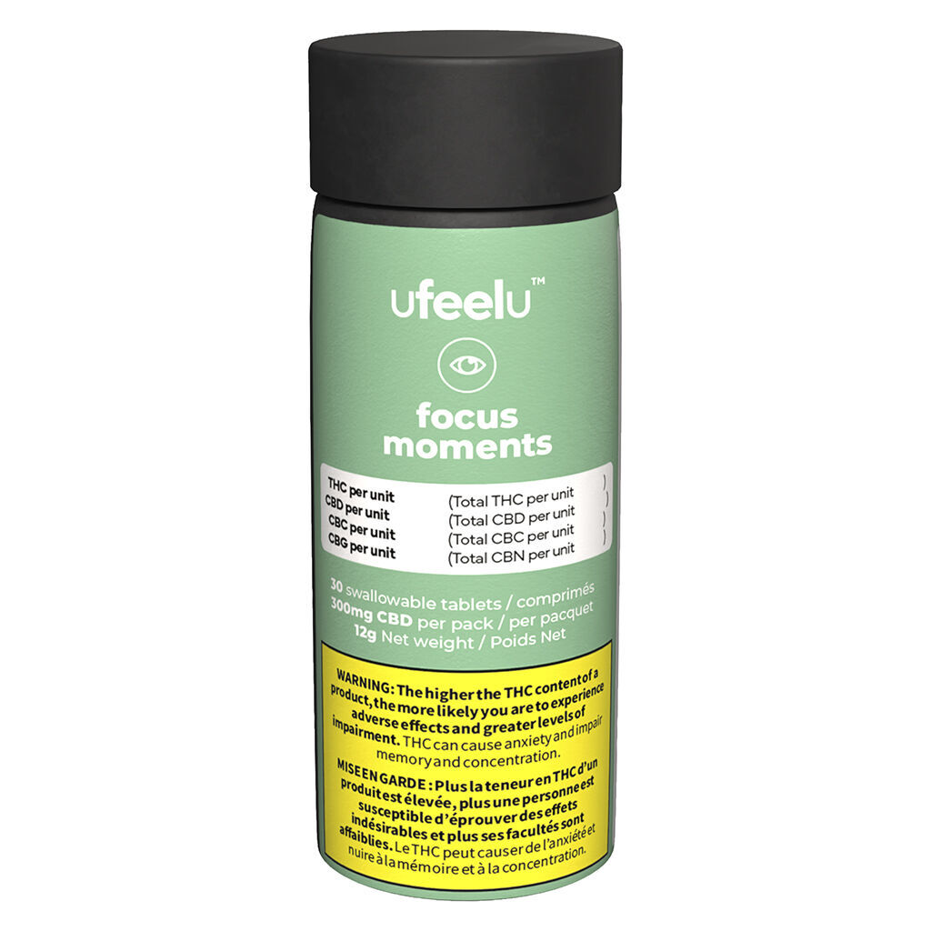 Focus Moments (CBD:CBC:CBG)