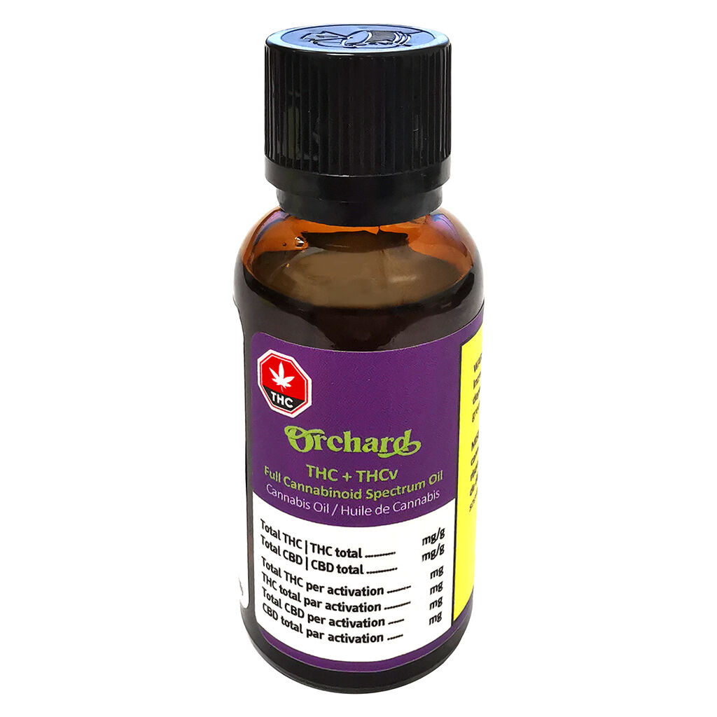 THC+THCv Full Cannabinoid Spectrum Oil