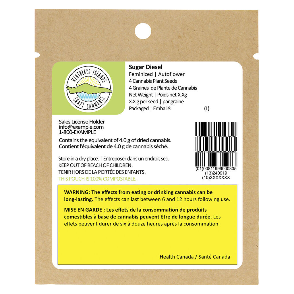 Sugar Diesel Feminized Seeds