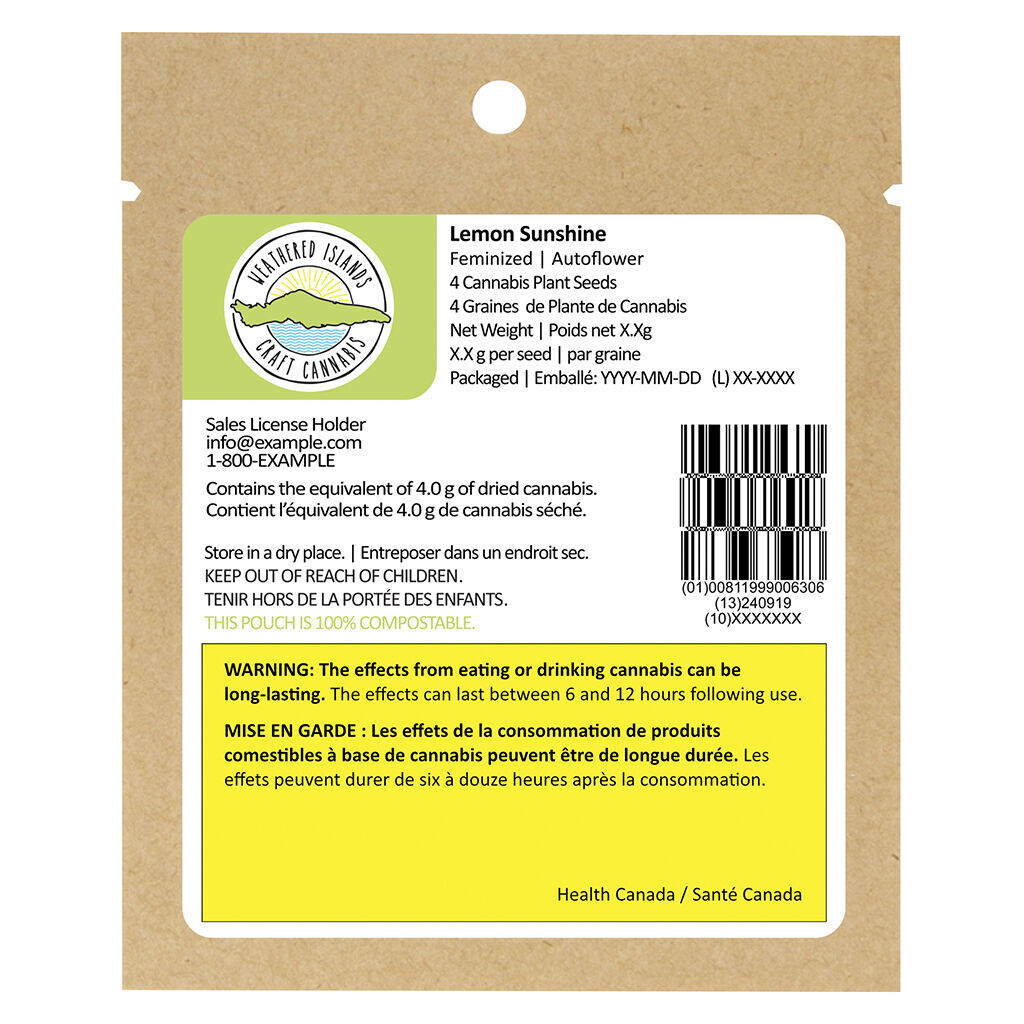 Lemon Sunshine Autoflower Feminized Seeds