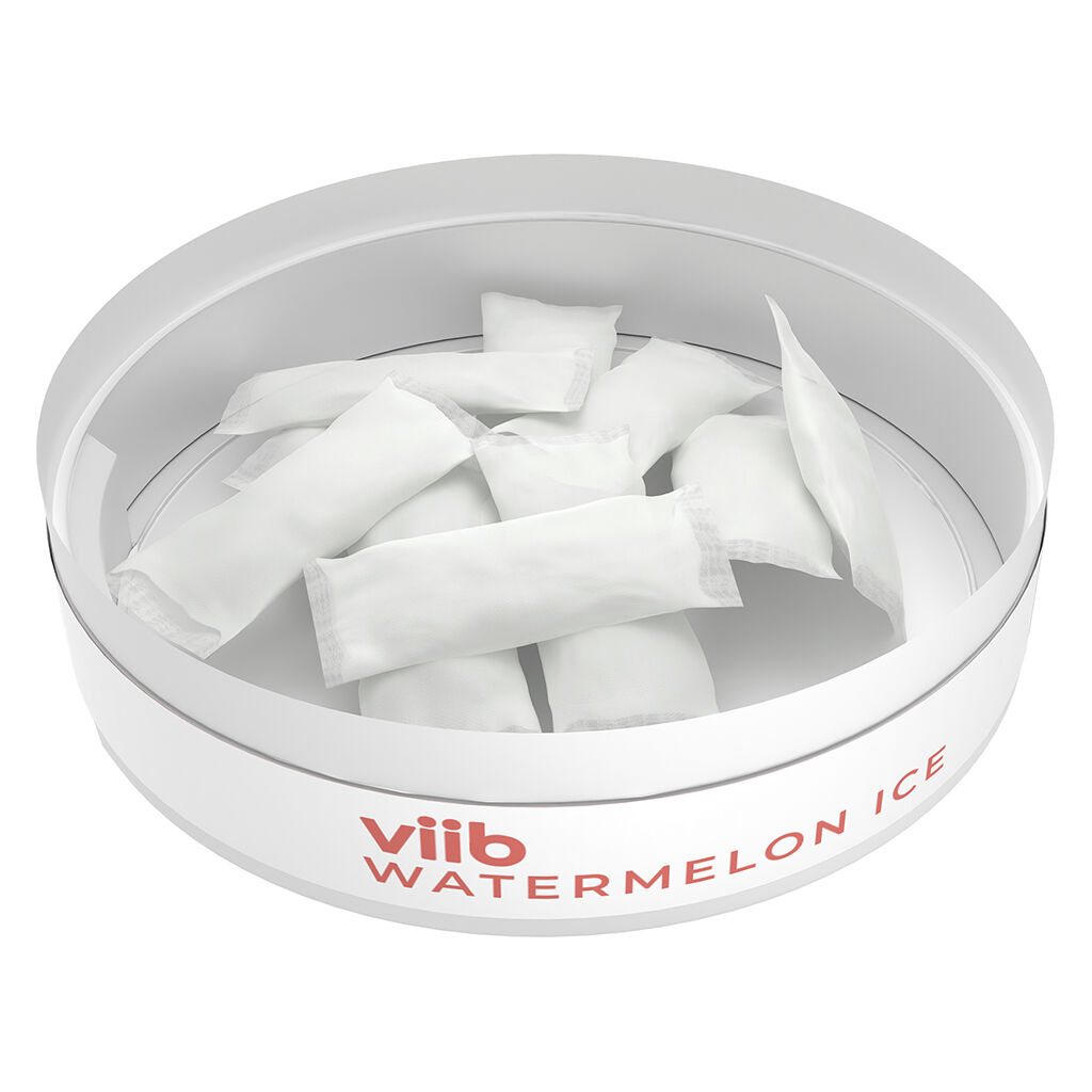 Watermelon Ice 4 THC: 1 CBG Oral Pouches