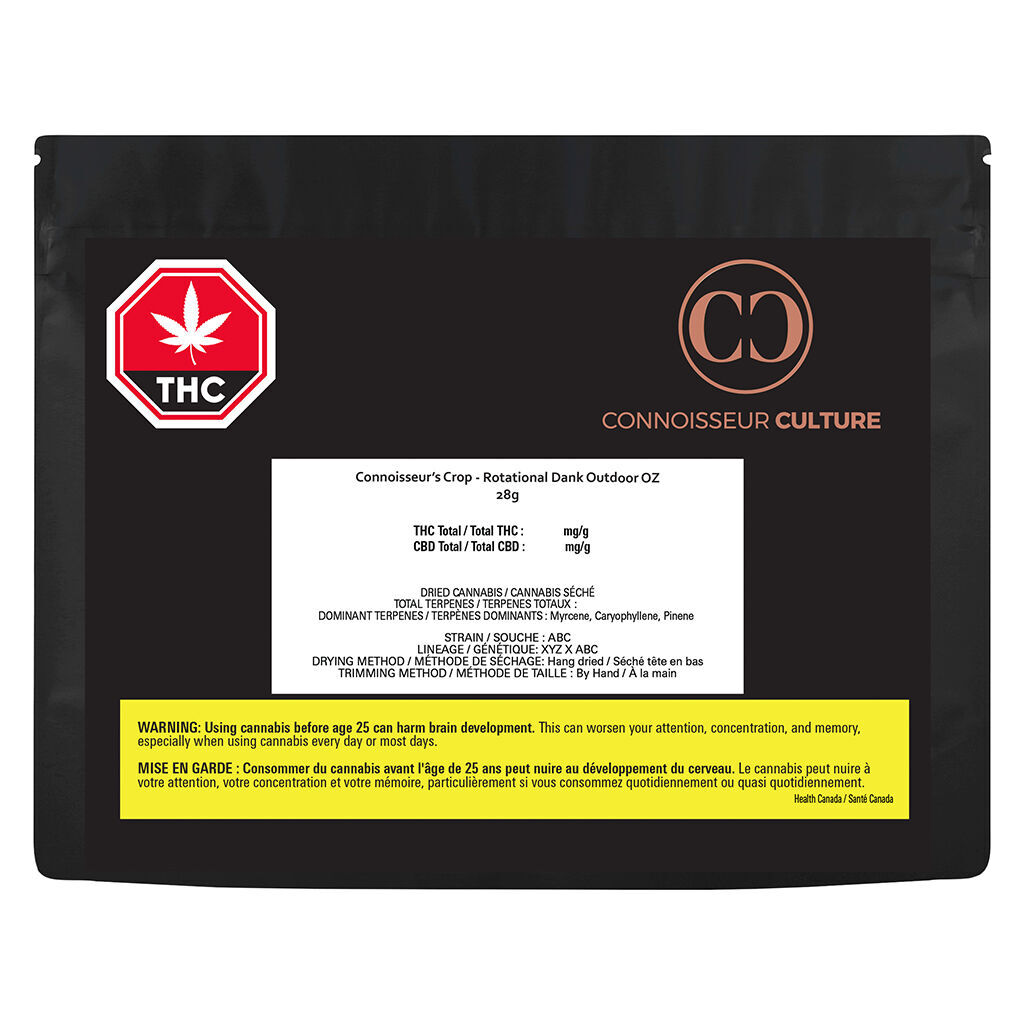 Connoisseurs Crop - Rotational Dank Outdoor OZ