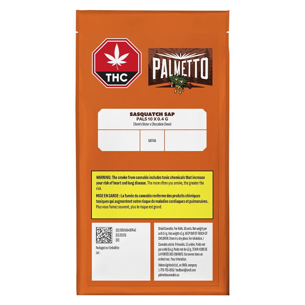 Sasquatch Sap PALS Pre-Roll