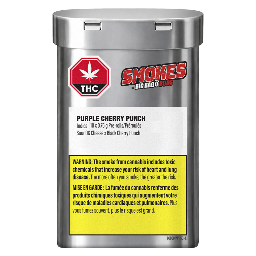Smokes - Purple Cherry Punch Pre-Roll