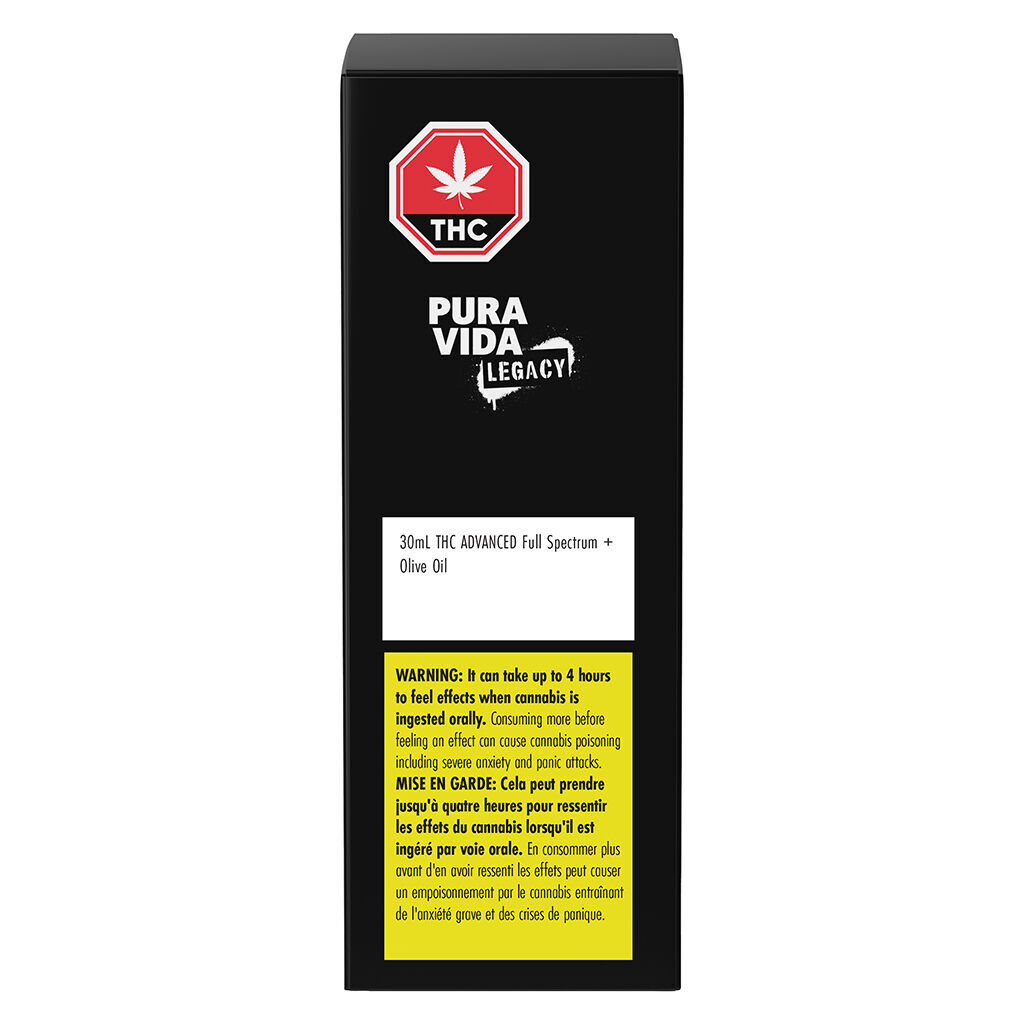 THC ADVANCED Full Spectrum + Olive Oil