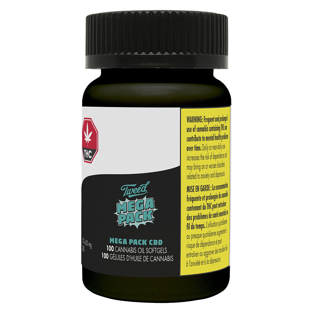 Mega Pack CBD 50mg X 100