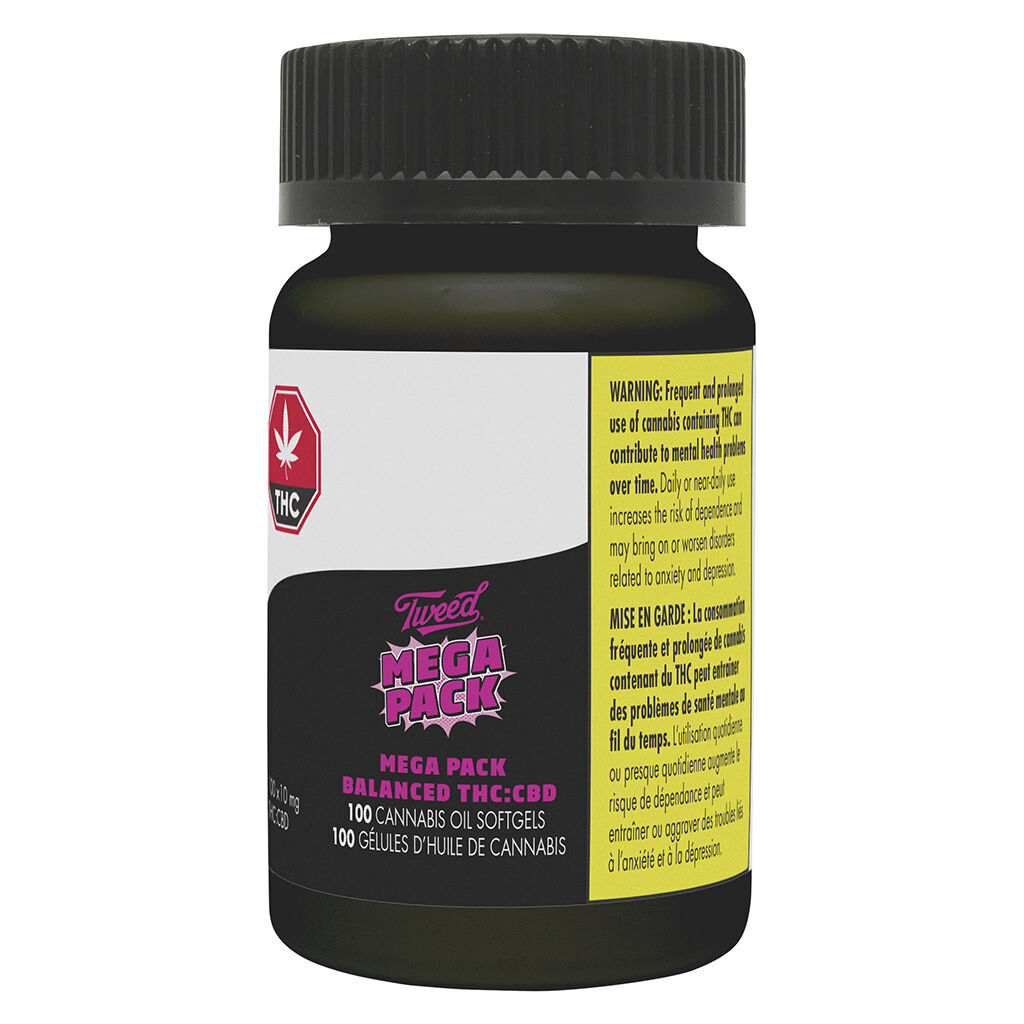 Mega Pack THC:CBD 1:1