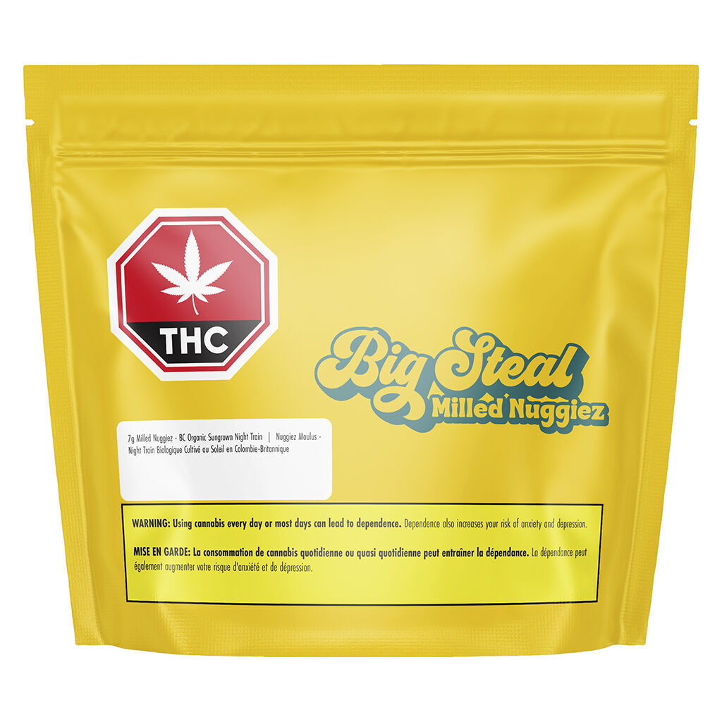 Milled Nuggiez - BC Organic Sungrown Night Train