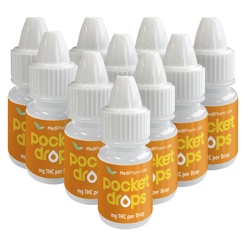 THC Pocket Drops 1000 (10 x 100mg)