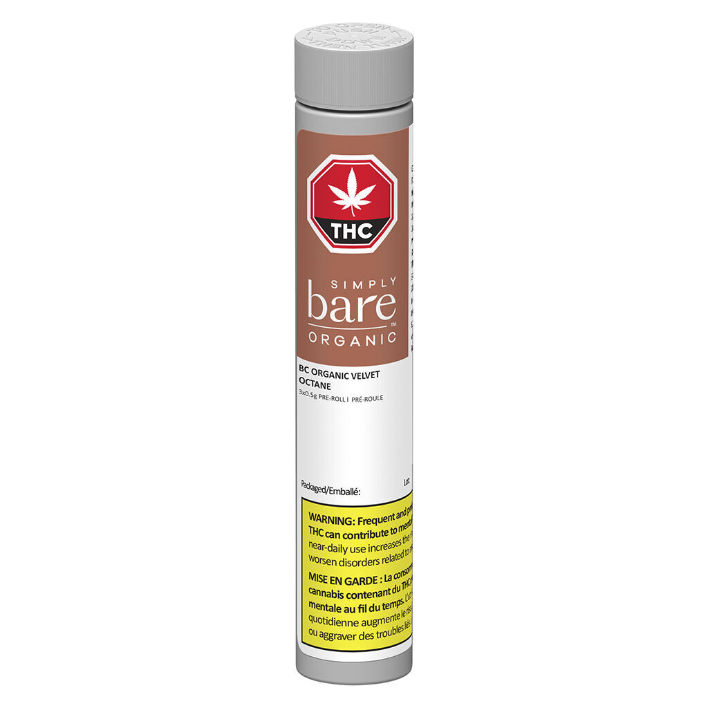 BC Organic Velvet Octane Pre-Roll