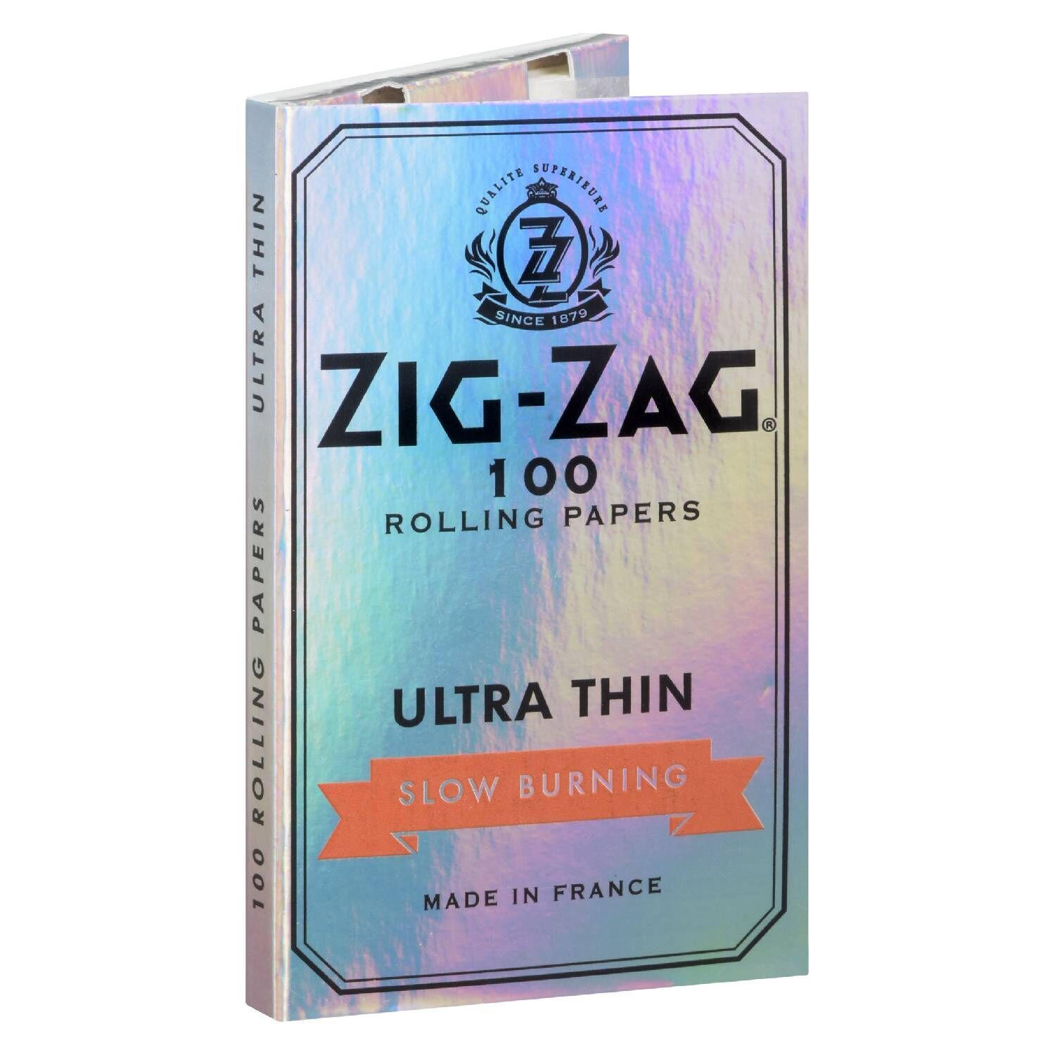 Zig Zag - Slow Burning Ultra Thin Rolling Papers - Silver