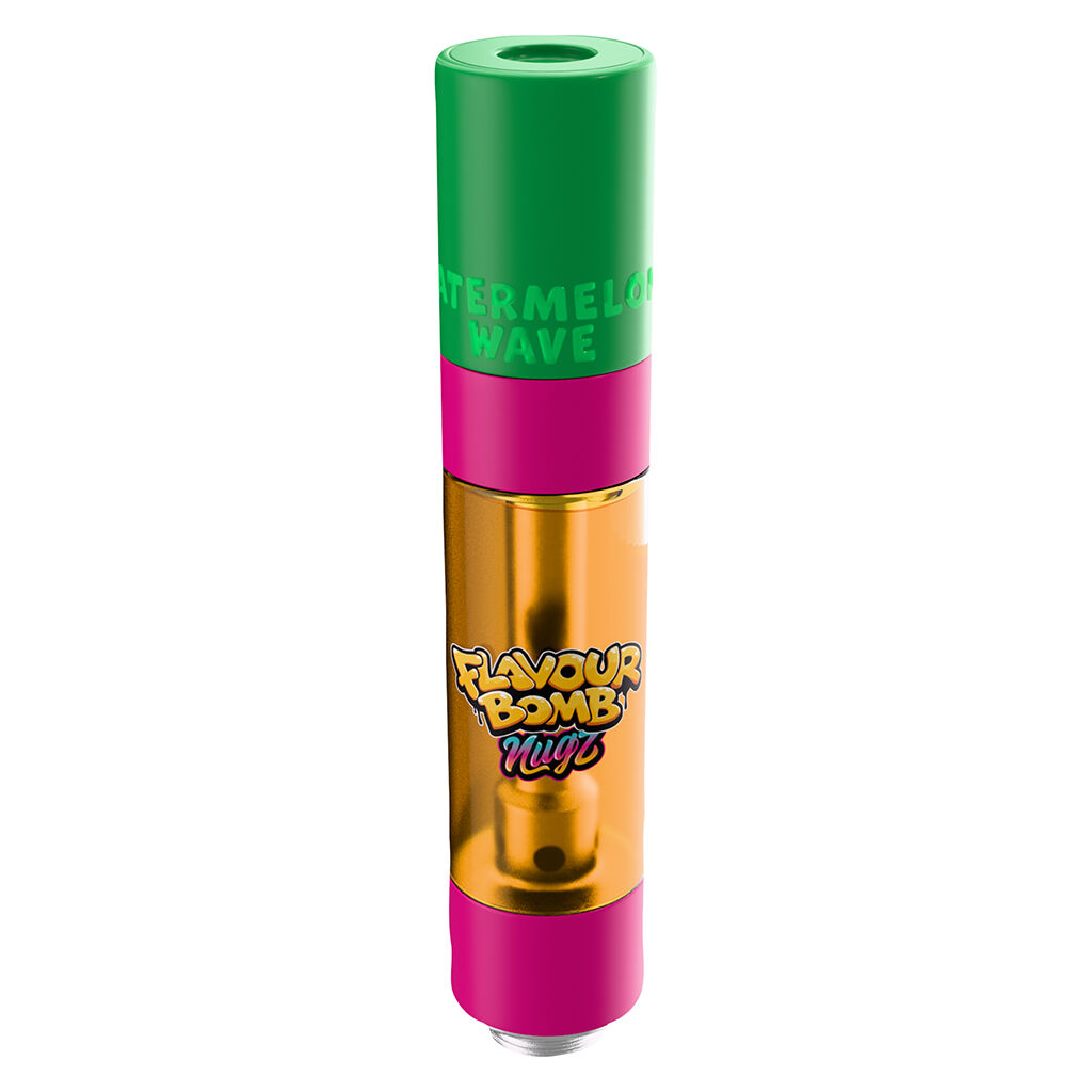 Nugz - Flavour Bomb Watermelon Wave Liquid Diamond 510 Cartridge 0.95g Main Image