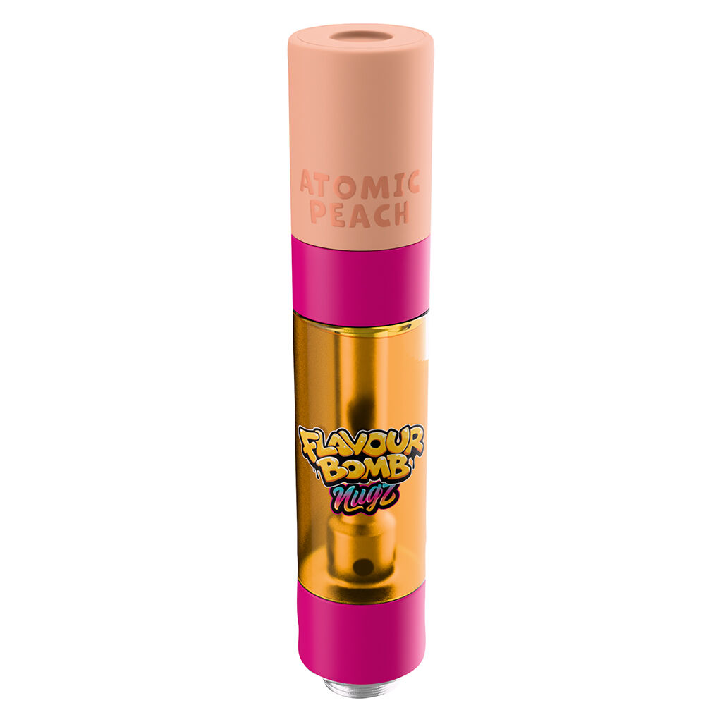 FLAVOUR BOMB Atomic Peach Liquid Diamond 510 Vape 0.95g
