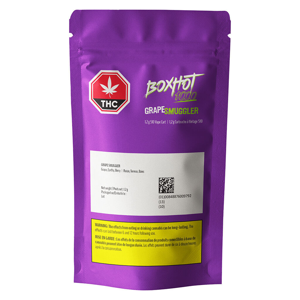 Grape Smuggler 510 Thread Cartridge