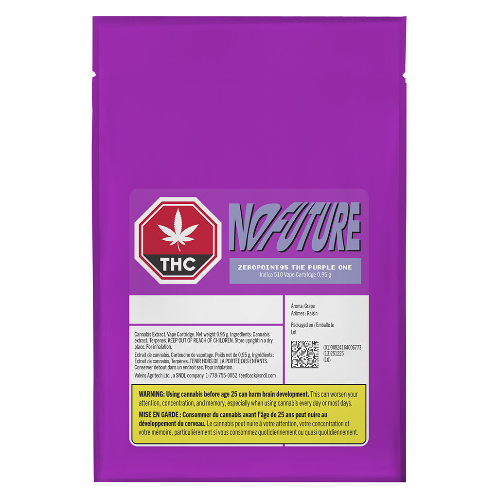 ZeroPoint95 - The Purple One 510 Thread Cartridge