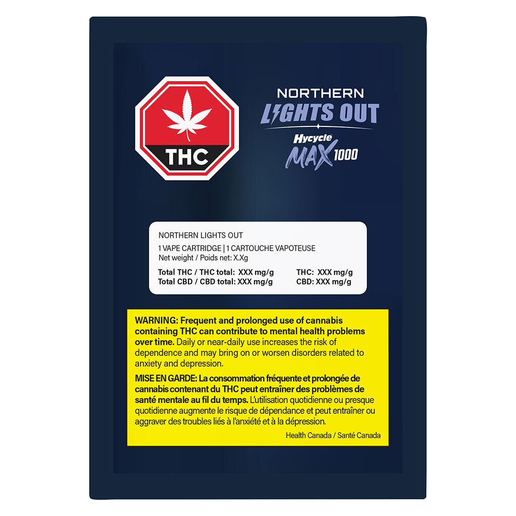 Northern Lights Out 510 Thread Cartridge
