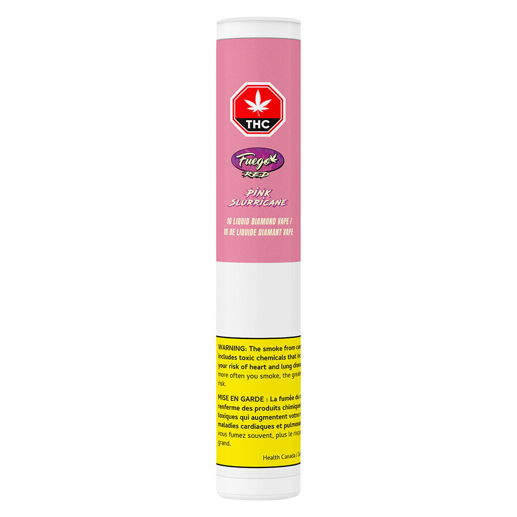 Pink Slurricane Liquid Diamond 510 Thread Cartridge