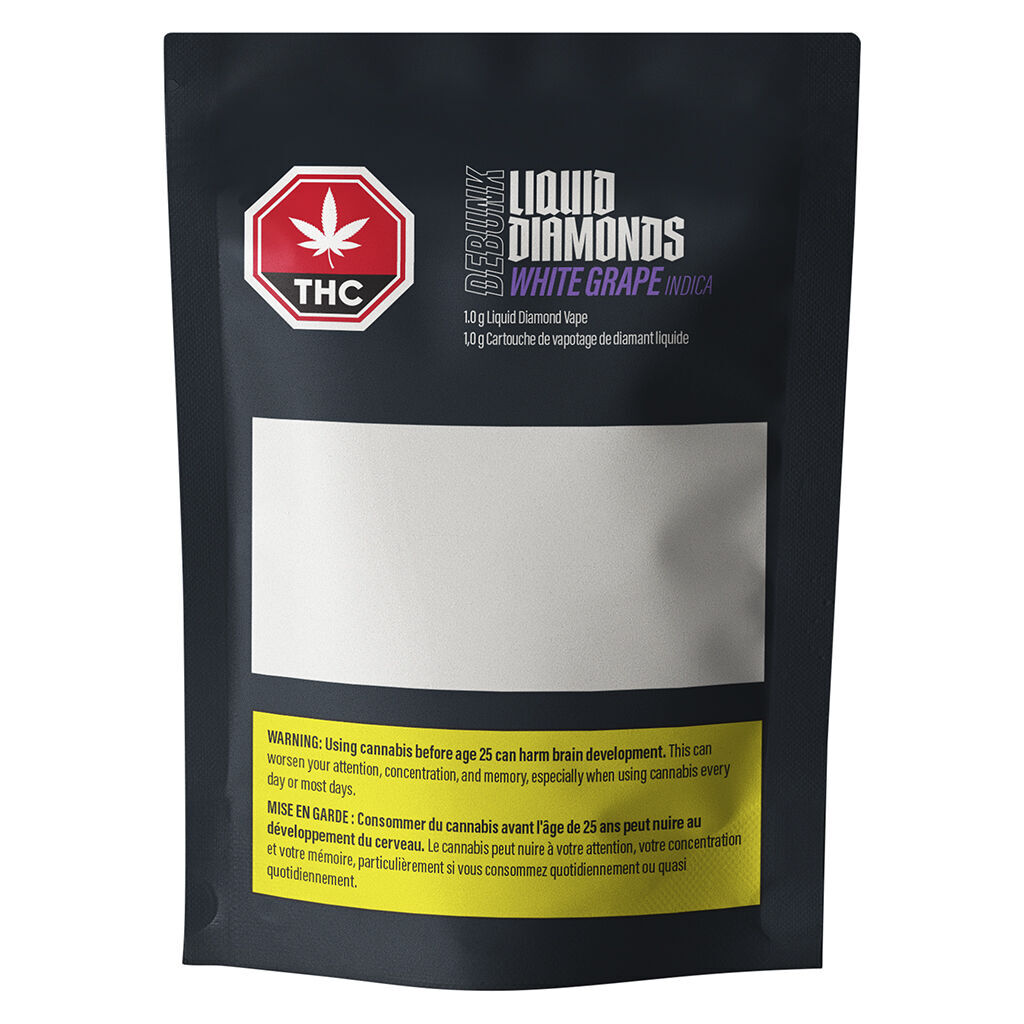 White Grape Liquid Diamond 510 Thread Cartridge