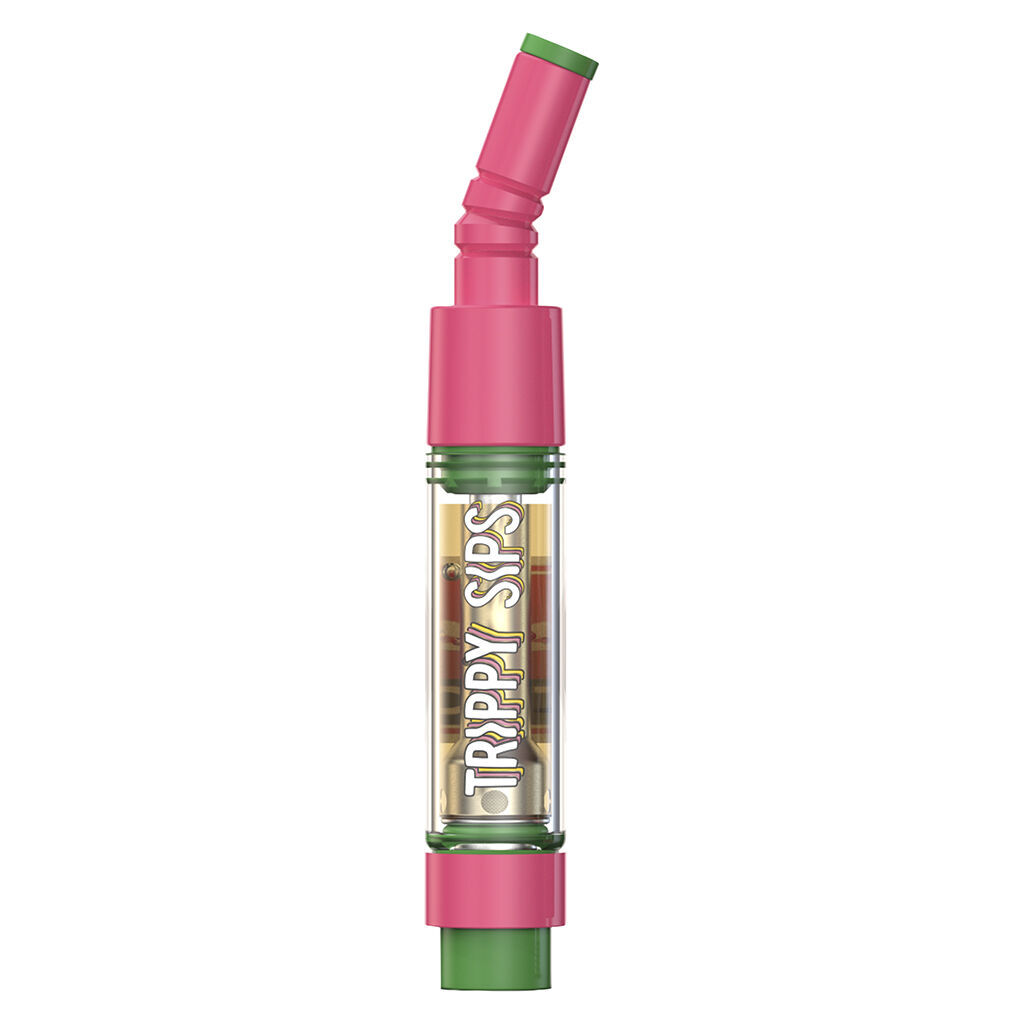Trippy Sips - Watermelon Drip Liquid Diamond Prefille 510 Thread Cartridge