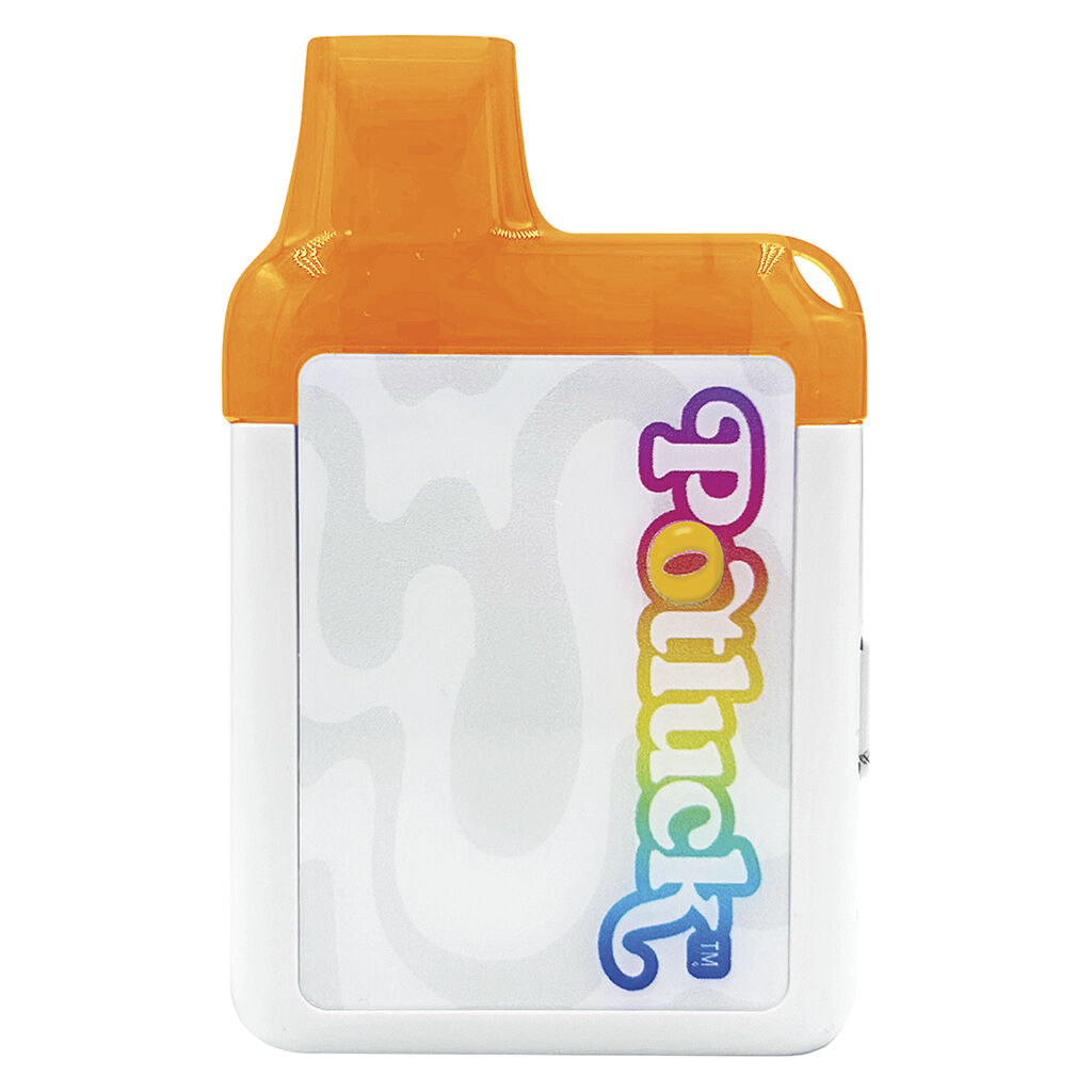 Potluck - Tangerine Sunrise CBG Disposable Vape 1g Main Image