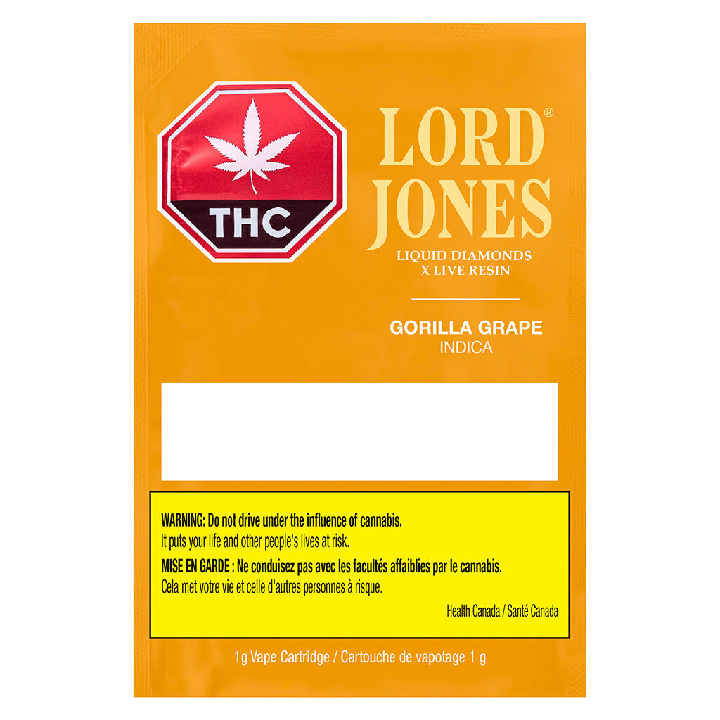 Gorilla Grape Liquid Diamonds x Live Re 510 Thread Cartridge
