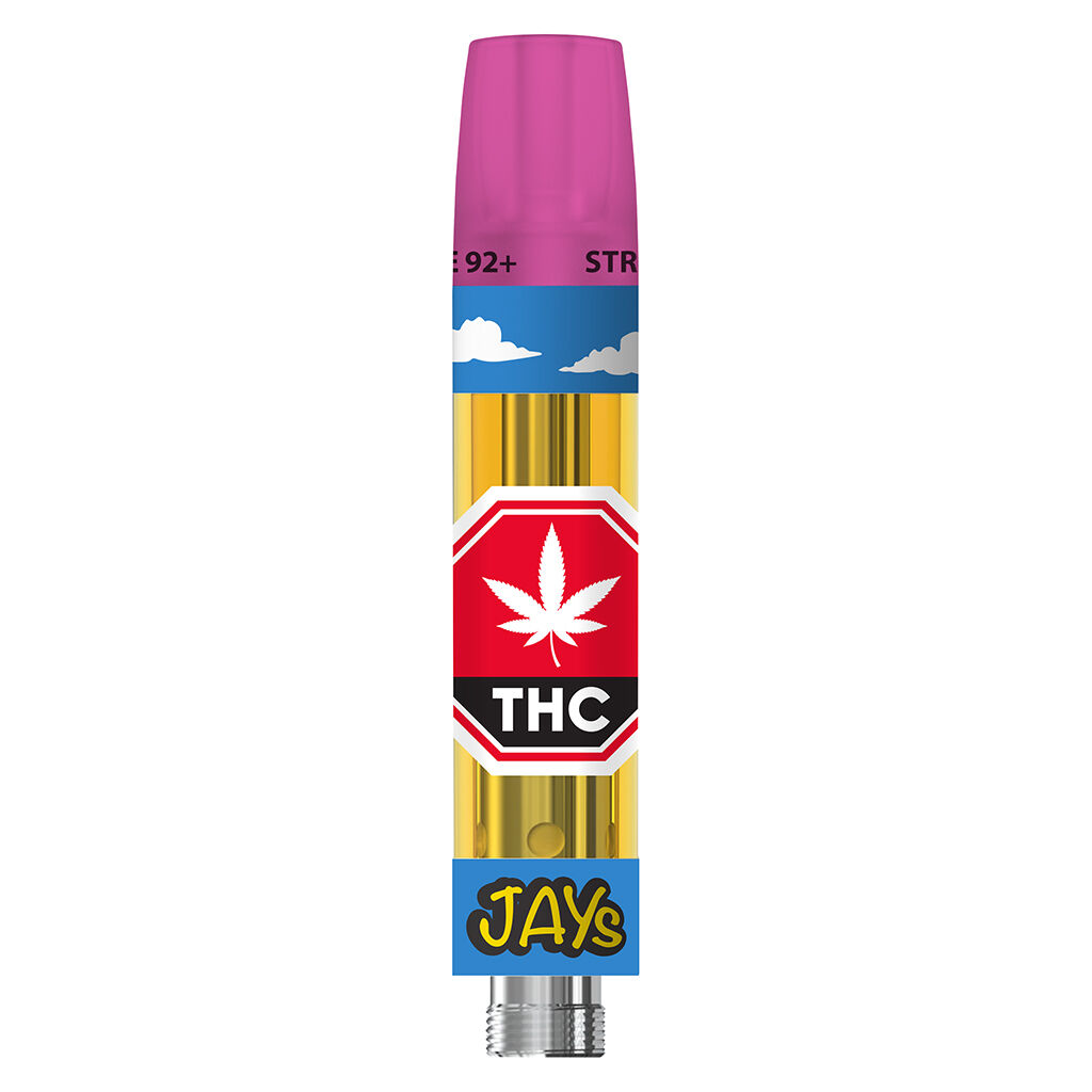 JAYS - High Potency 92+ Strawberry Ripple 510 Thread Cartridge