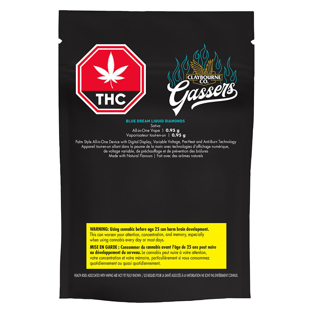 Gassers Blue Dream Liquid Diamonds AIO