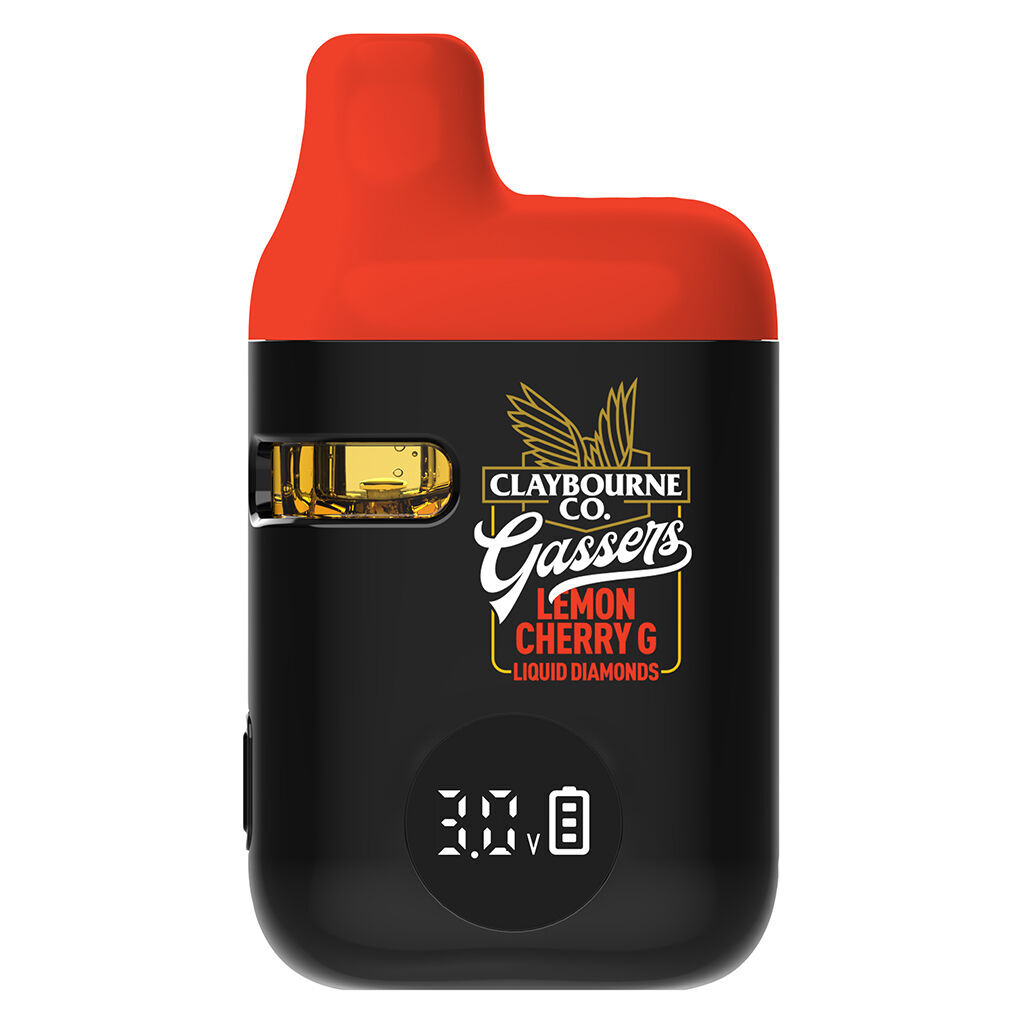 Claybourne - Gassers Lemon Cherry G Liquid Diamonds AIO 0.95g Main Image