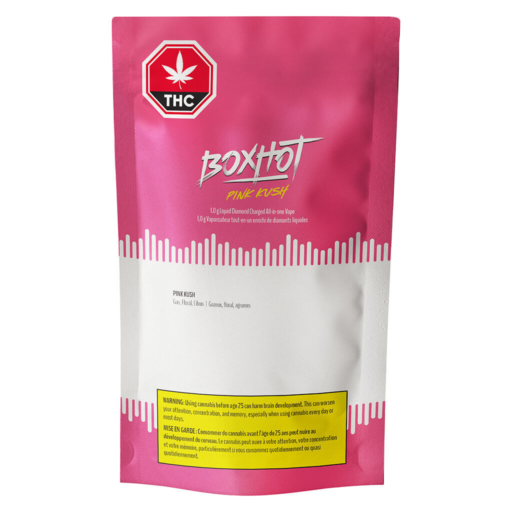 Pink Kush Liquid Diamond Charged AIl-In-One Vape
