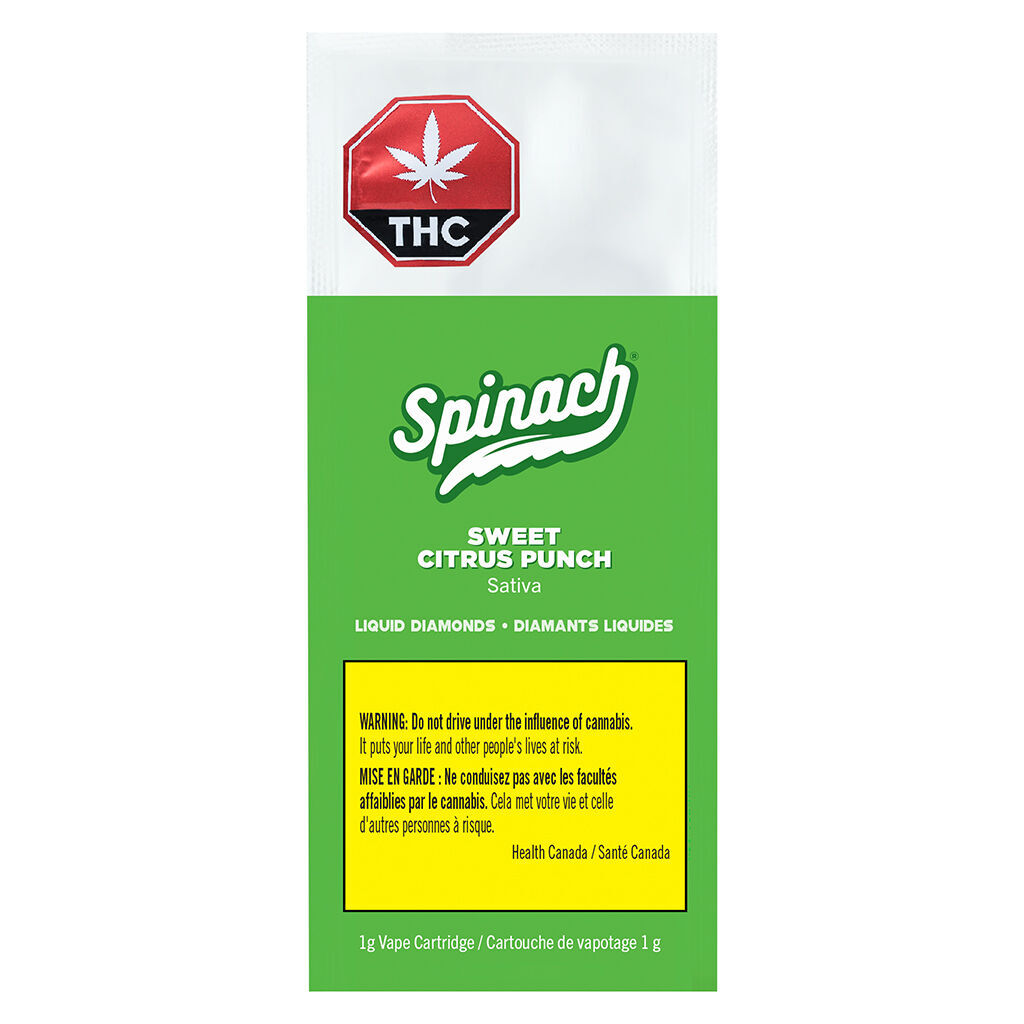 Sweet Citrus Punch Liquid Diamonds 510 Thread Cartridge