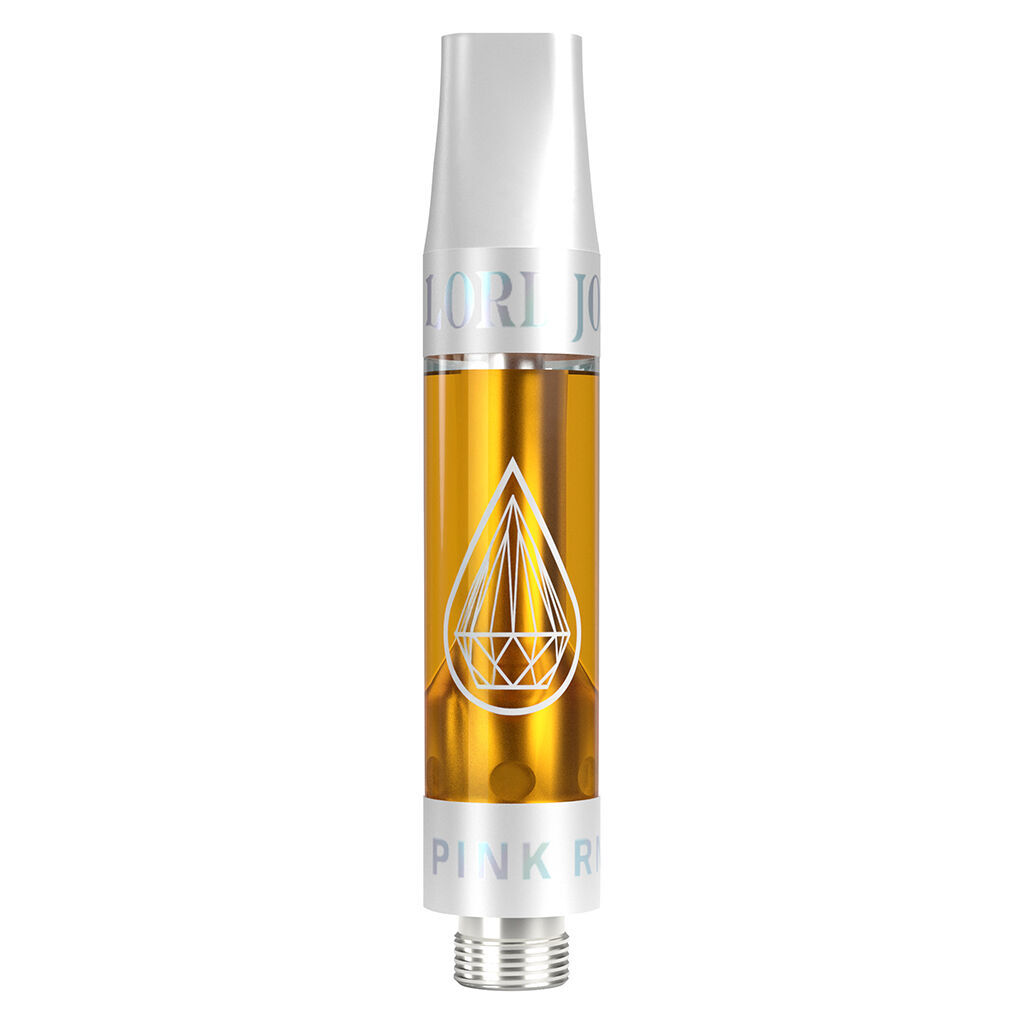 Pink RNTZ Liquid Diamonds x Live Resin 510 Thread Cartridge