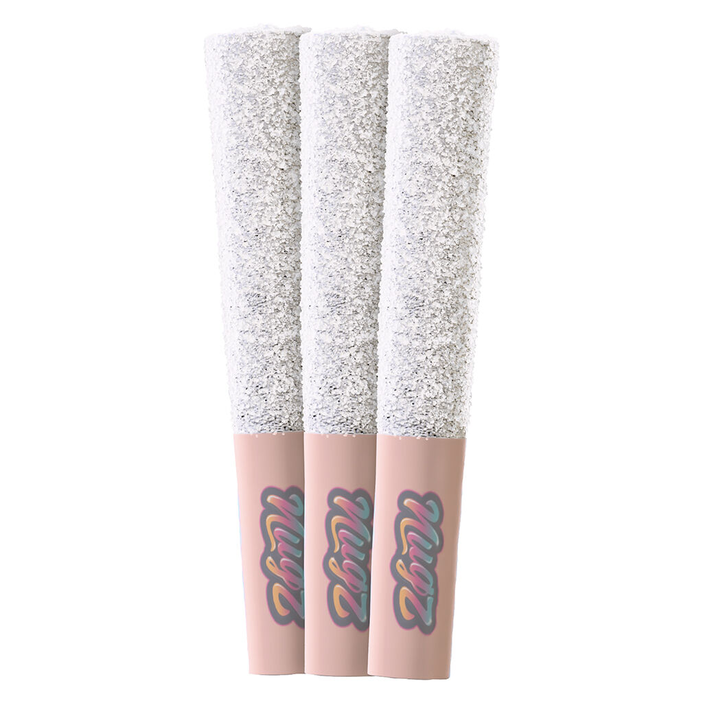 Flavour Bomb 50 Atomic Peach Diamond Infused Pre-Rolls