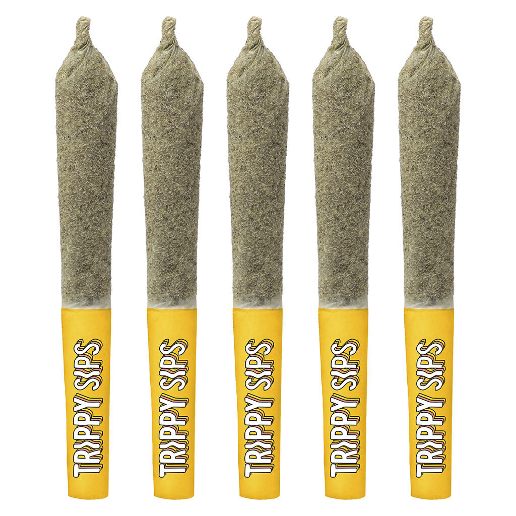Caribbean Crush Kief Coated Infused Preroll  5x