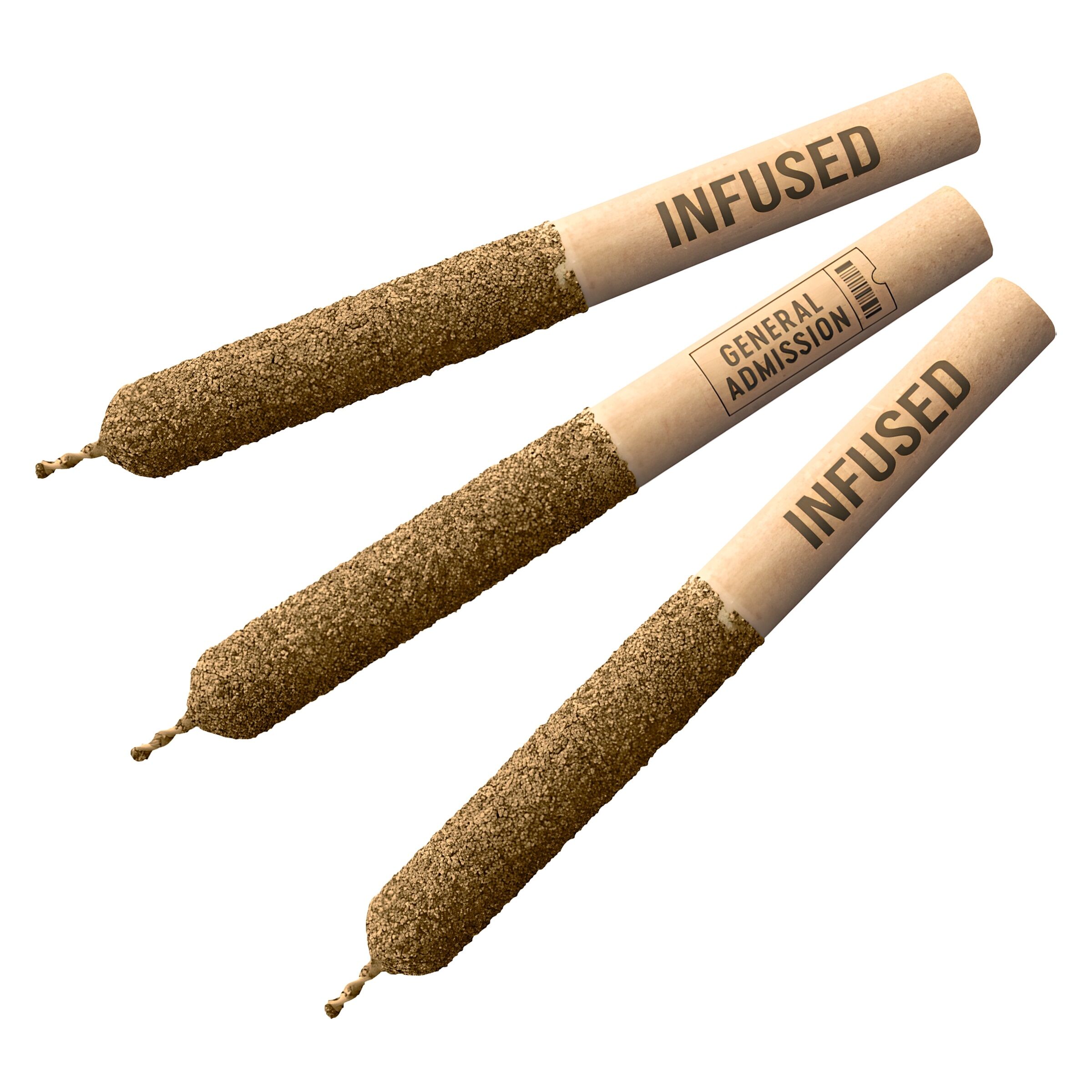 Product image General Admission - Apples & Bananas Distillate Infused Pre-Roll 1
