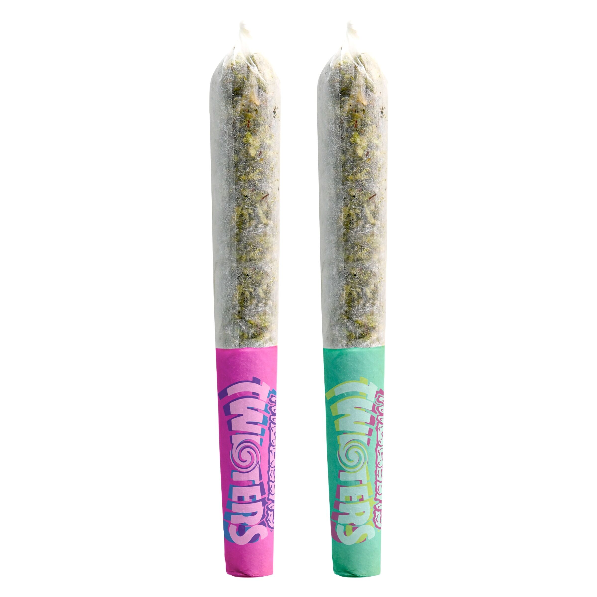 Rizzlers - Twisters - Rainbow Booty + Bubba Bomb Infused Pre-Roll