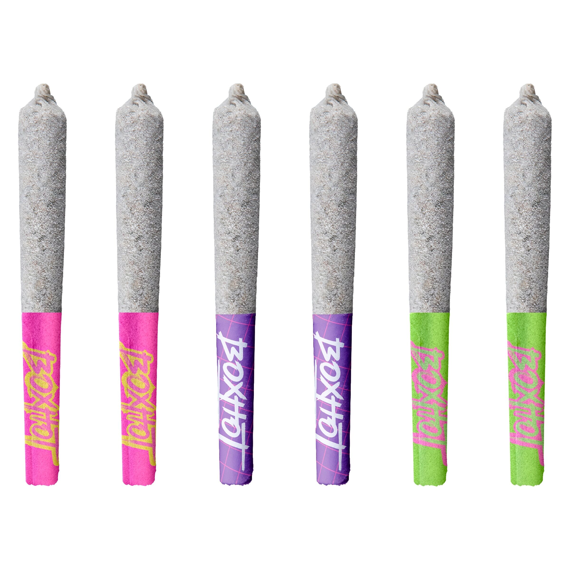 BOXHOT - Diamond Doobies - Double Trifecta Infused 6x0.5g Pre-Rolls Main Image