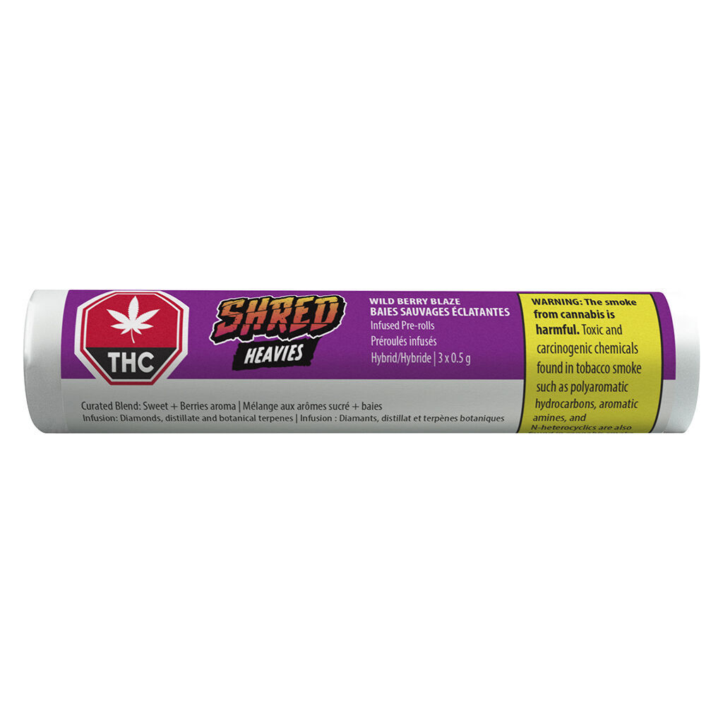 Wild Berry Blaze Heavies Diamond & Disty Infused Pre-Roll