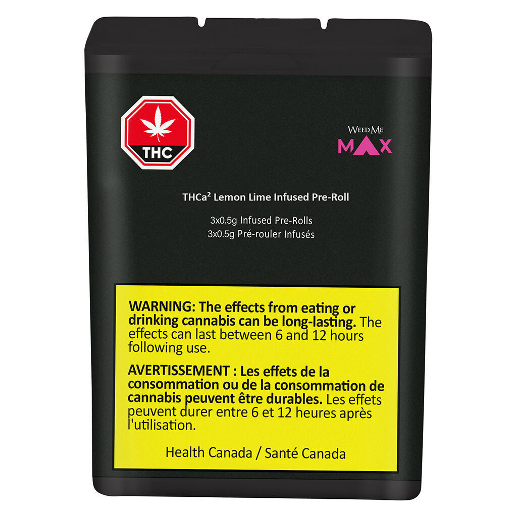 THCa2 Lemon Lime Infused Pre-Roll