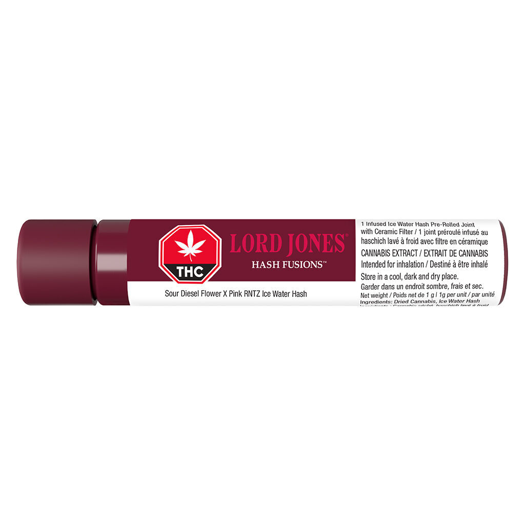 Hash Fusions - Sour Diesel x Pink RNTZ Infused Pre-Roll