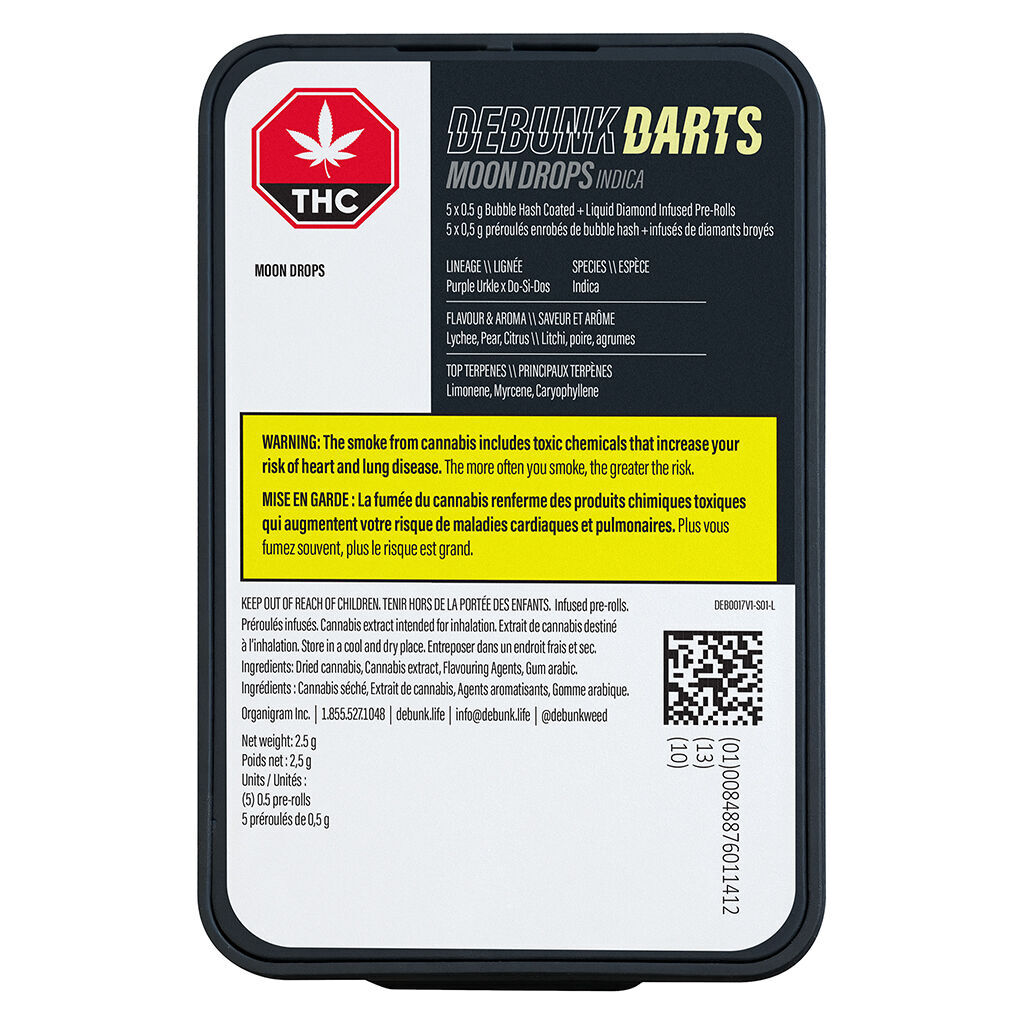 Moon Drops Triple-Infused Bubble Hash Darts