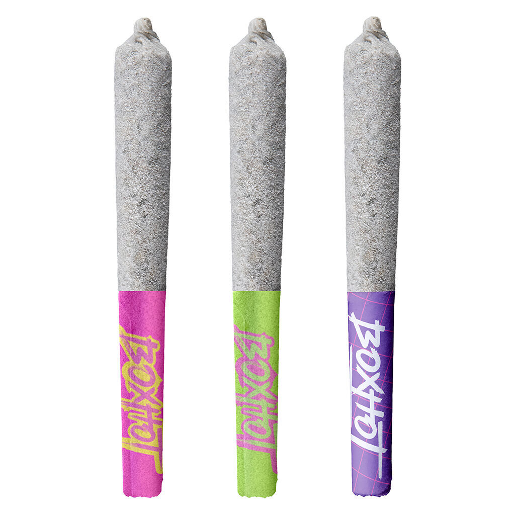Boxhot - Diamond Doobies Trifecta 60% Deluxe Mixer Pack Infused Pre-Rolls - Blend - 3x0.5g