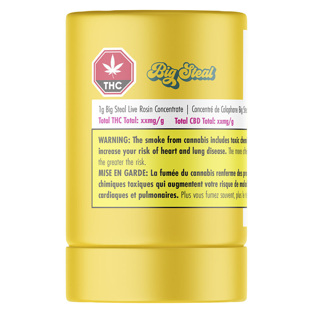 Big Steal Live Rosin Concentrate