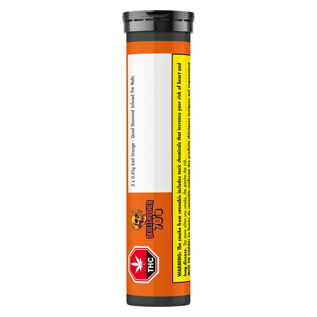 Iced Orange - Quad Diamond Infused Pre-Roll
