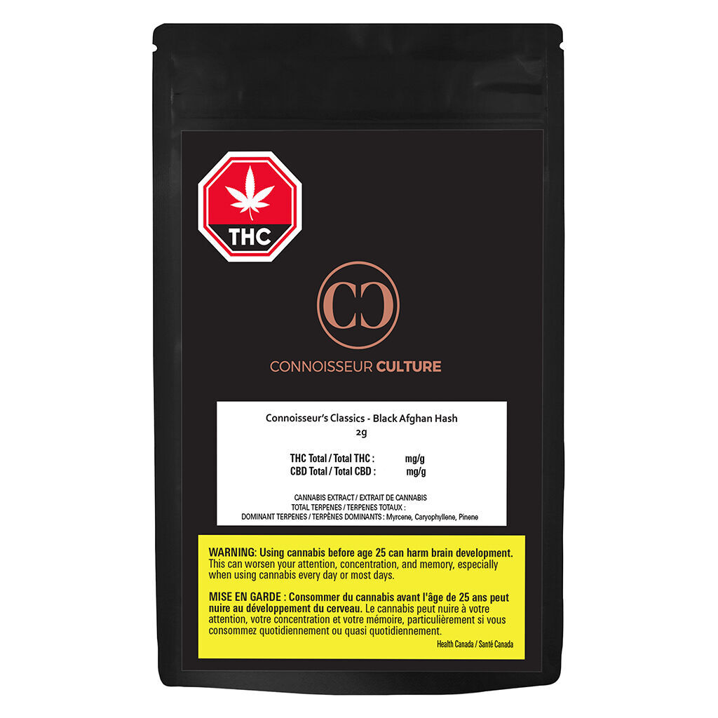 Connoisseur's Classics - Black Afghan Hash