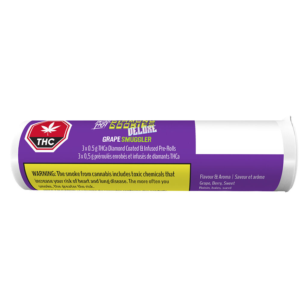 Diamond Doobies Deluxe - Grape Smuggler Infused Pre-Roll