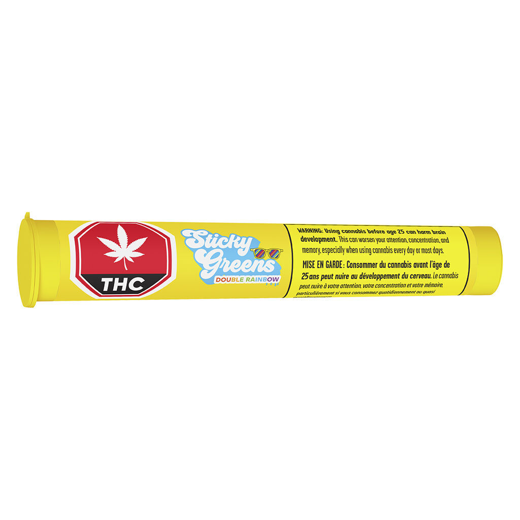 Diamond Coated Infused Pre-Roll – Double Rainbow