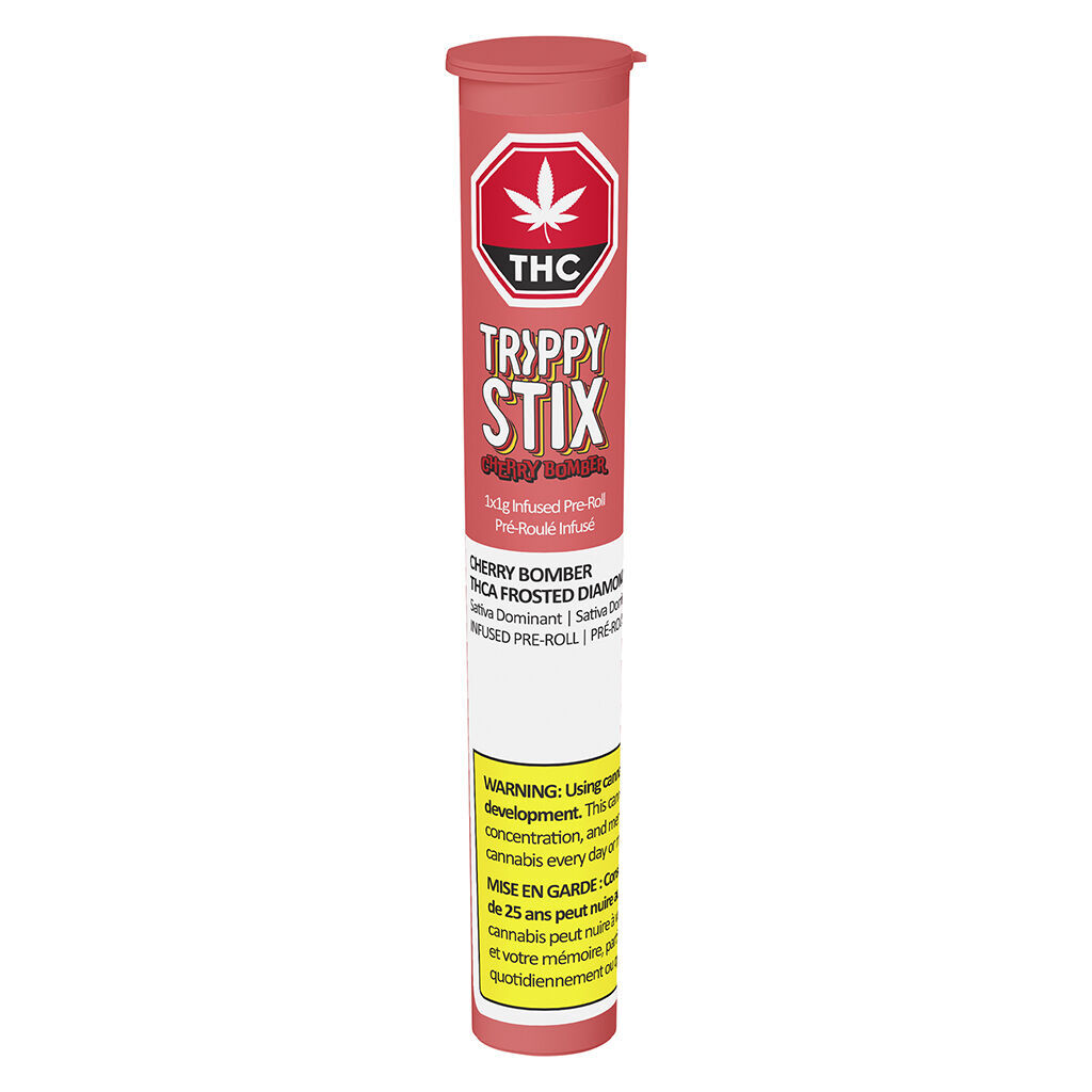 Trippy Stix DBL Diamond Pre-Roll - Cherry Bomber