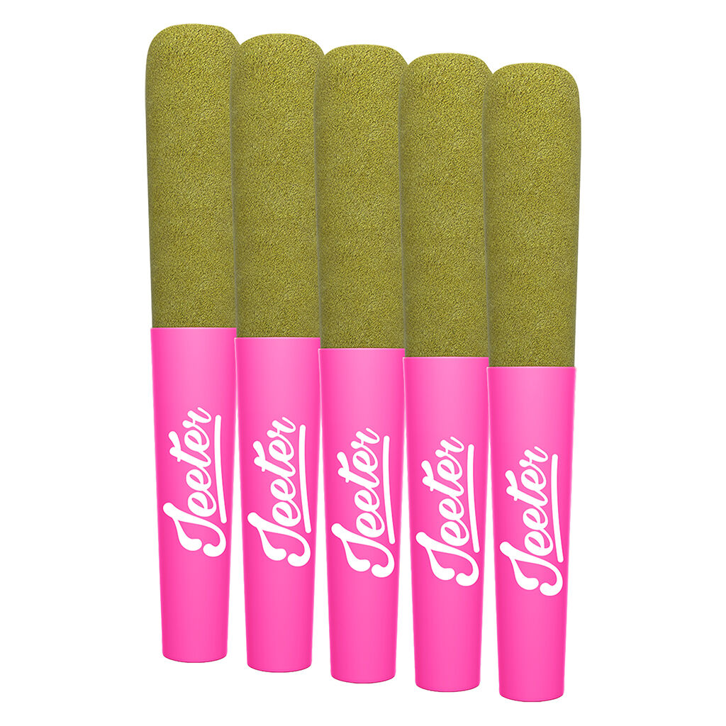 Jeeter - Baby Jeeter Bubba G Infused Pre-Rolls - Indica - 5x0.5g