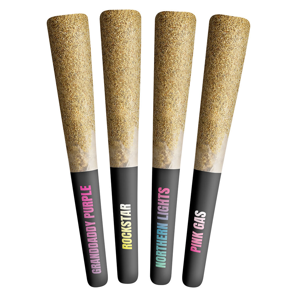 Shatter Diamonds & Kief Triple Infused Pre-Roll Taster Pack